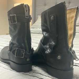 Frye 6.5 Moto boots